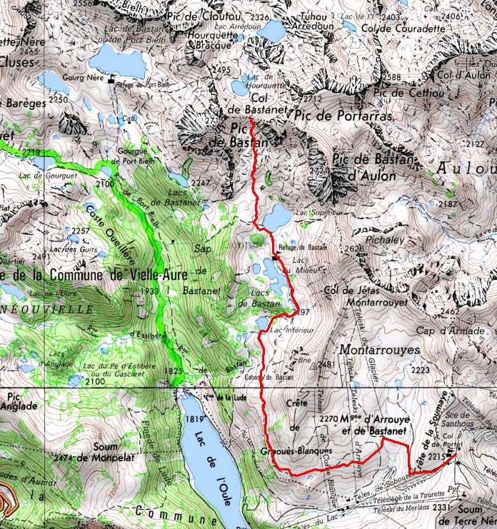 Carte de la Rando